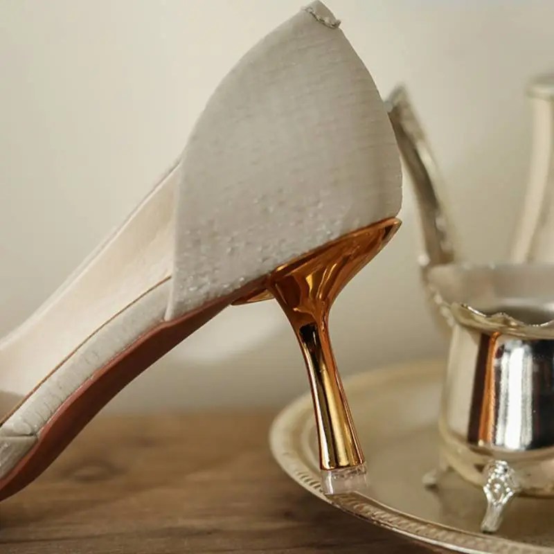 Glamorous Rhinestone High Heels-9