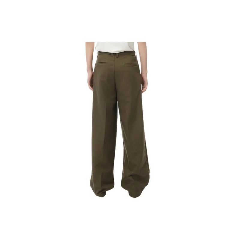 Loose Straight Leg Casual Pants-5
