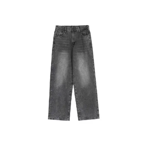 Retro Simple Jeans Women