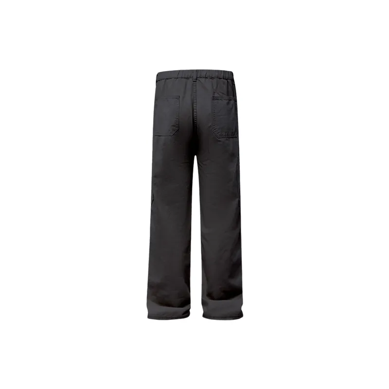 Retro Casual Cotton Cargo Pants-5