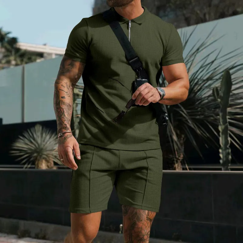 Plain Loose Casual Sportswear-17