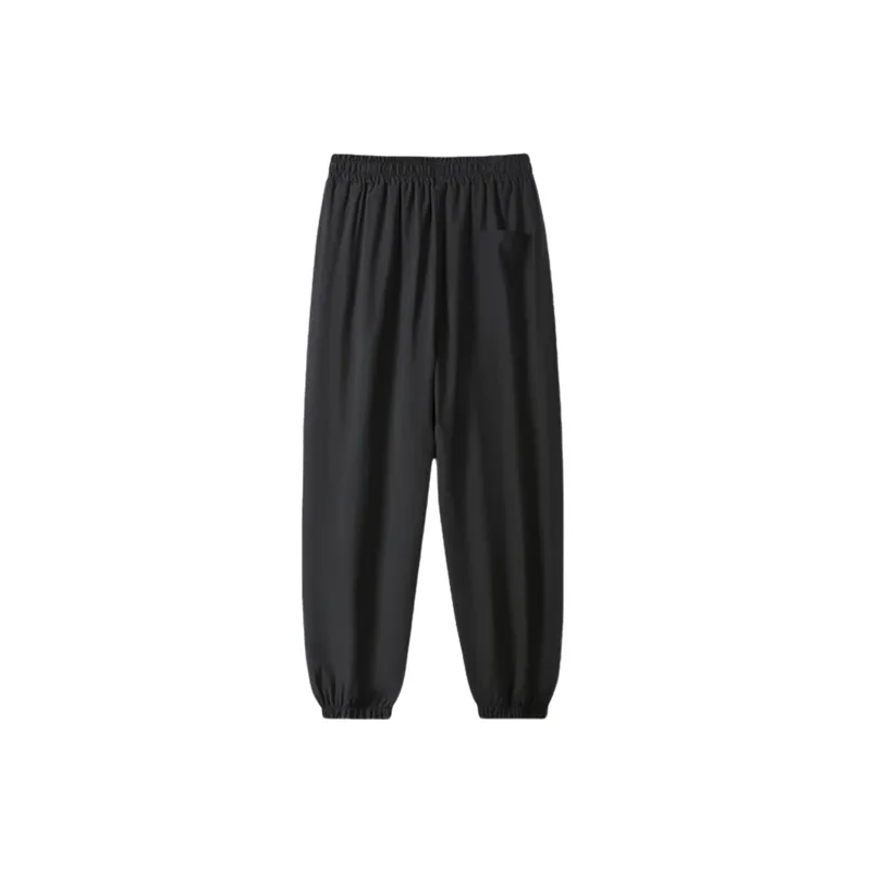 Sporty Loose Polyester Casual Pants-15