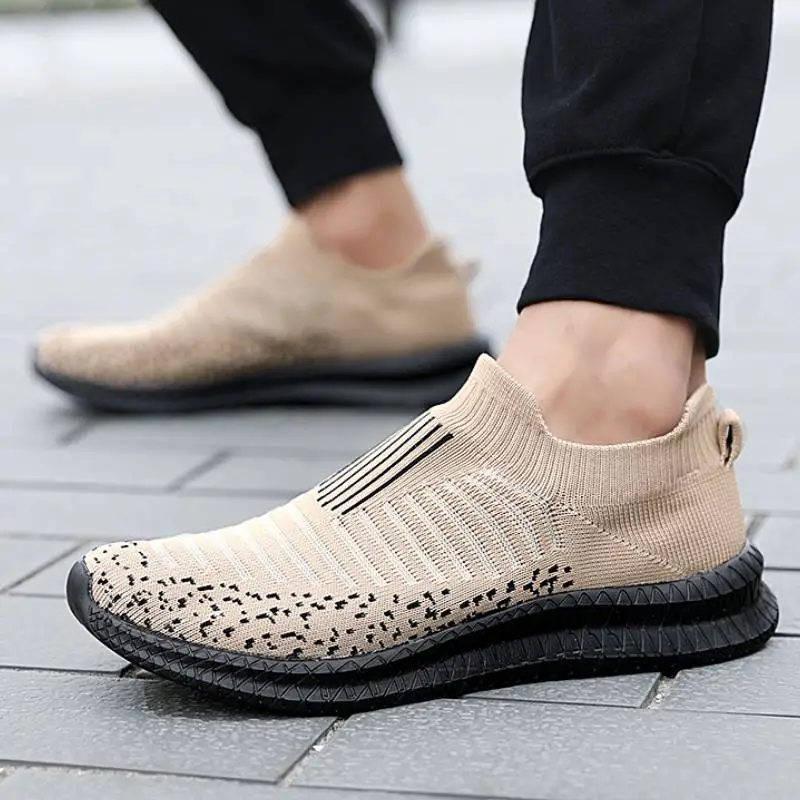 Simple Sporty Slip On Shoes-1