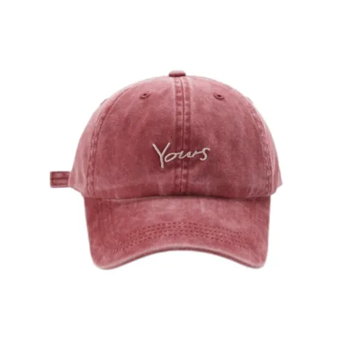 Retro Washed Embroidery Peaked Cap