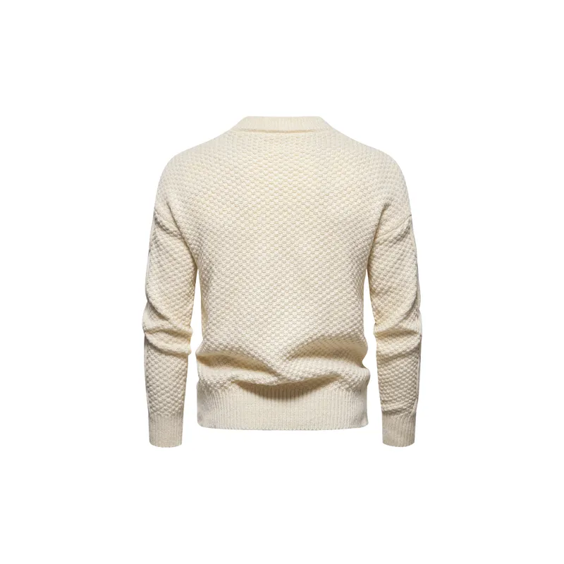 Plain Casual Sweater-5
