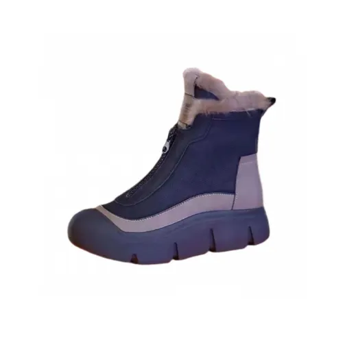 Simple Lightweight Zipper Outdoor Boots