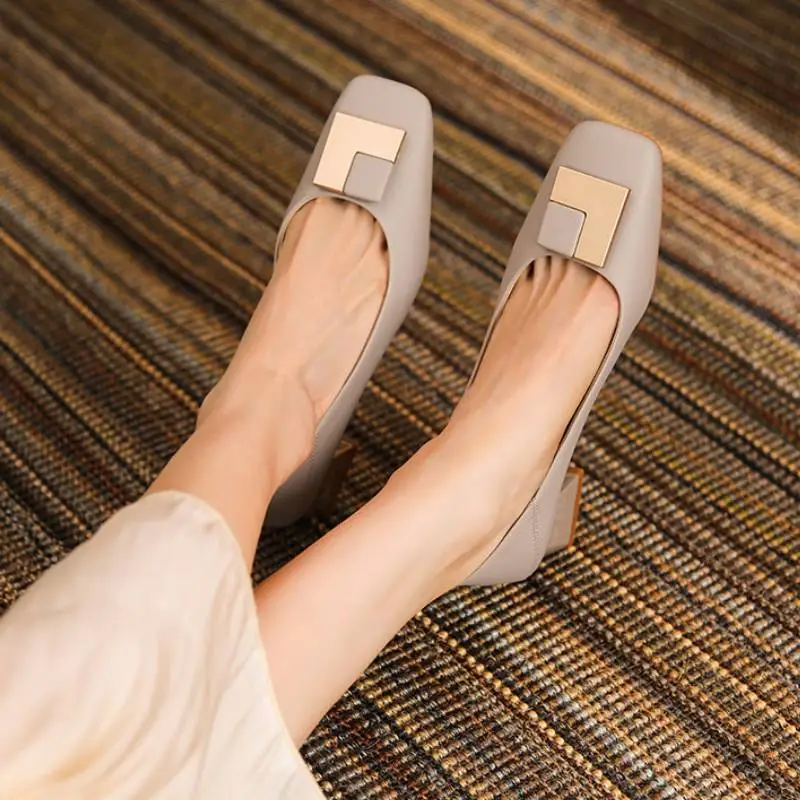 Simple Maximum Comfort High Heels-1