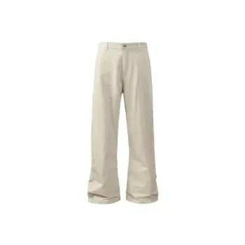 Retro Simple Loose Cotton Casual Pants