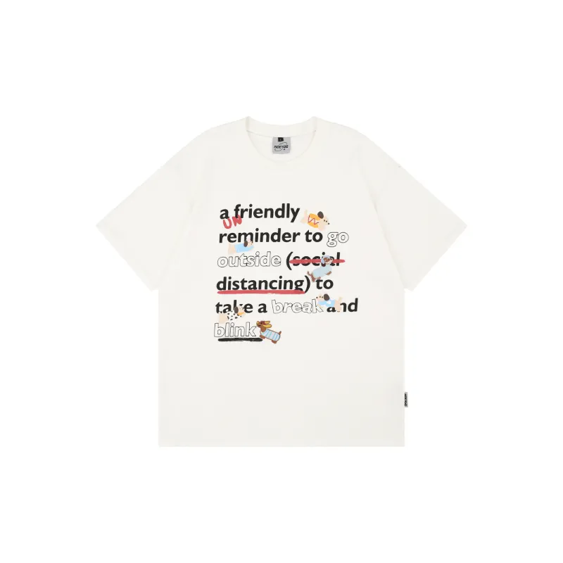 Cute Casual Cotton T Shirt-0