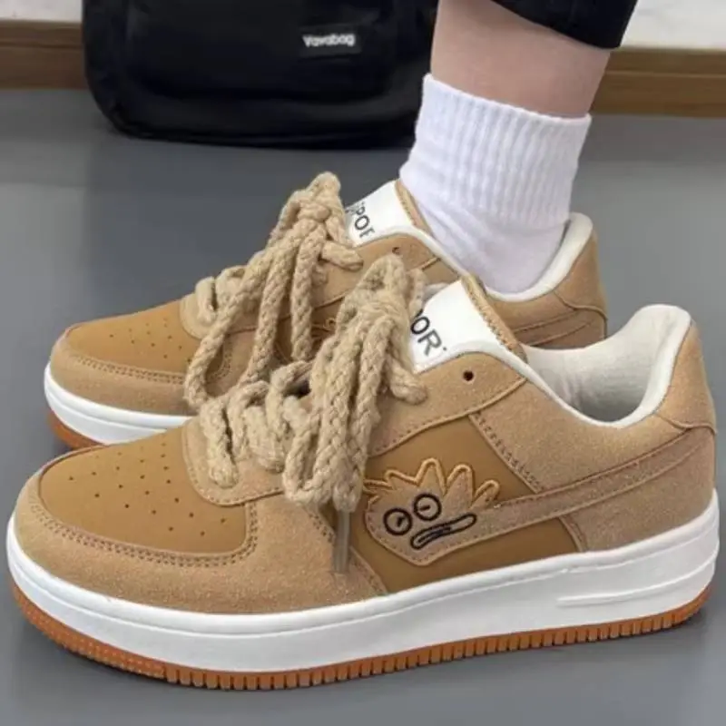 Ins Trendy All match Niche Retro Casual Sports Board Shoes-3
