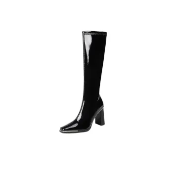 Elegant Simple Knee High Boots