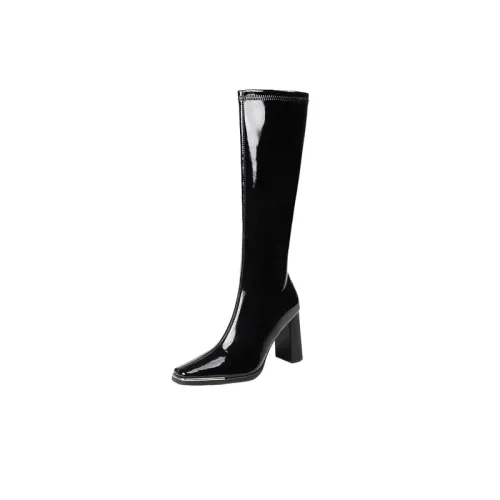 Elegant Simple Knee High Boots