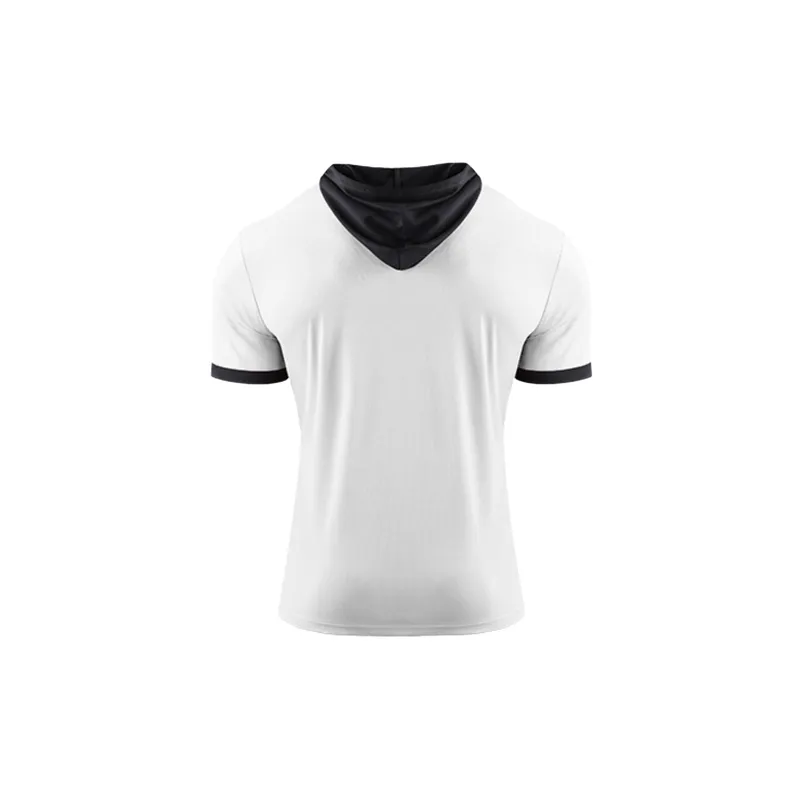 Sporty Short Sleeve Polyester T Shirt-11
