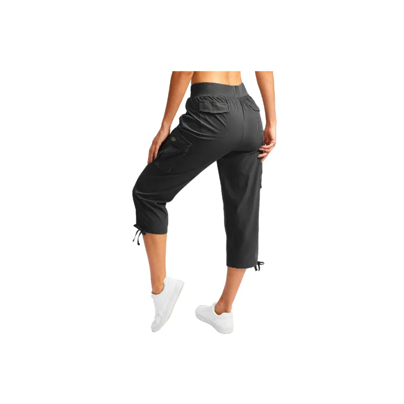 Sporty Casual Cotton Sports Pants Women-3