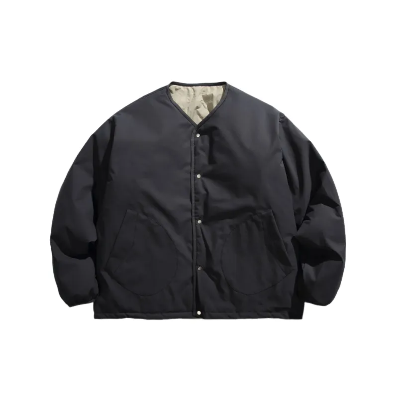 Casual Loose White Duck Down Jacket-5
