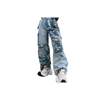 Camo Casual Jeans Women