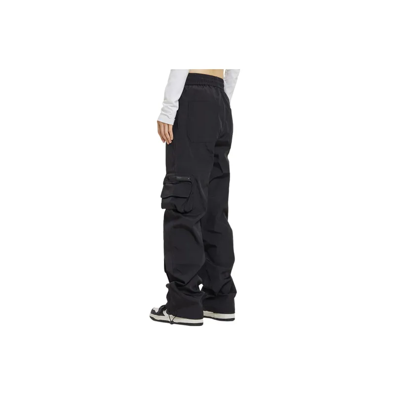 Retro Casual Loose Wide Leg Pants-1