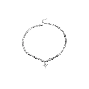 Titanium Steel Star Pendant Necklace
