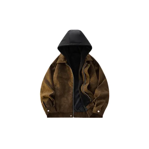 Retro Distress PU Jacket
