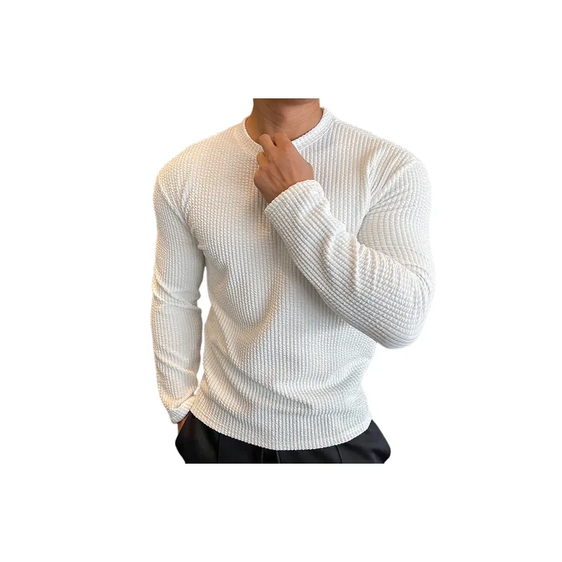 Fashionable Simple Snakeskin Fabric T Shirt-0