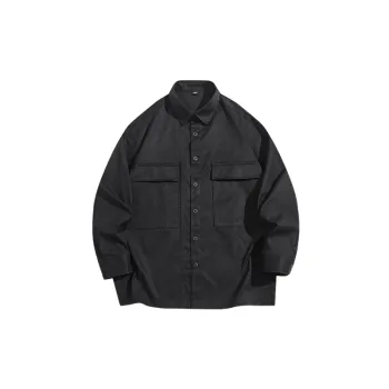 Fashionable Plain Silk Shirt