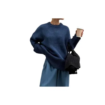 Casual Fashionable Plain Sweater Women