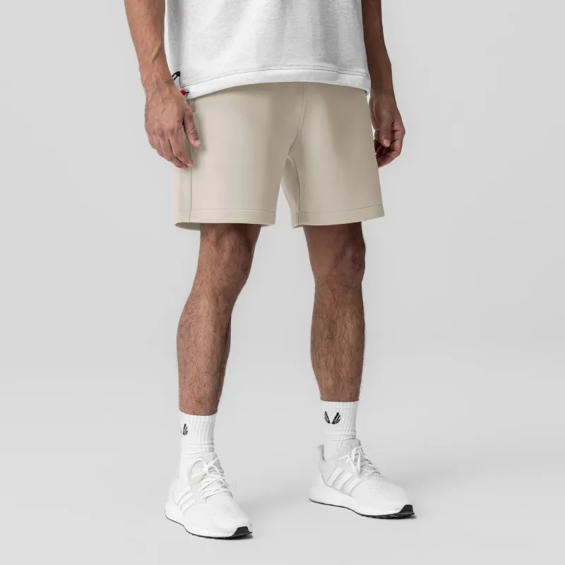 Sporty Plain Cotton Blended Fabric Casual Shorts-4