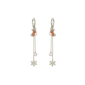 Elegant Christmas Fringe Earring