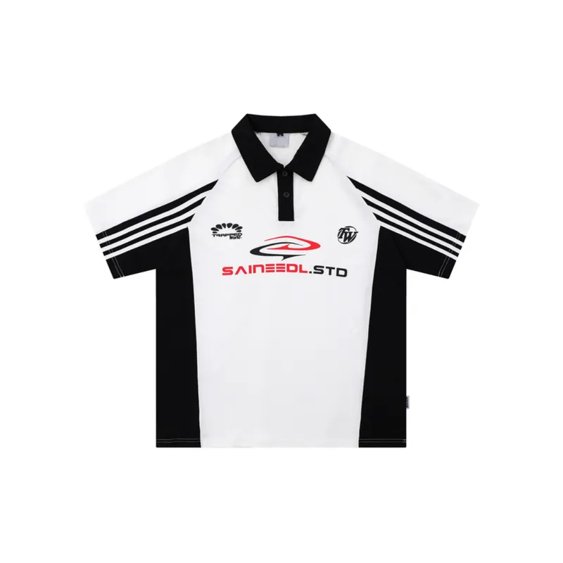 Trendy Polo Collar T Shirt-4