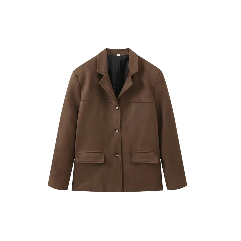 Retro Casual Jacket Women-0