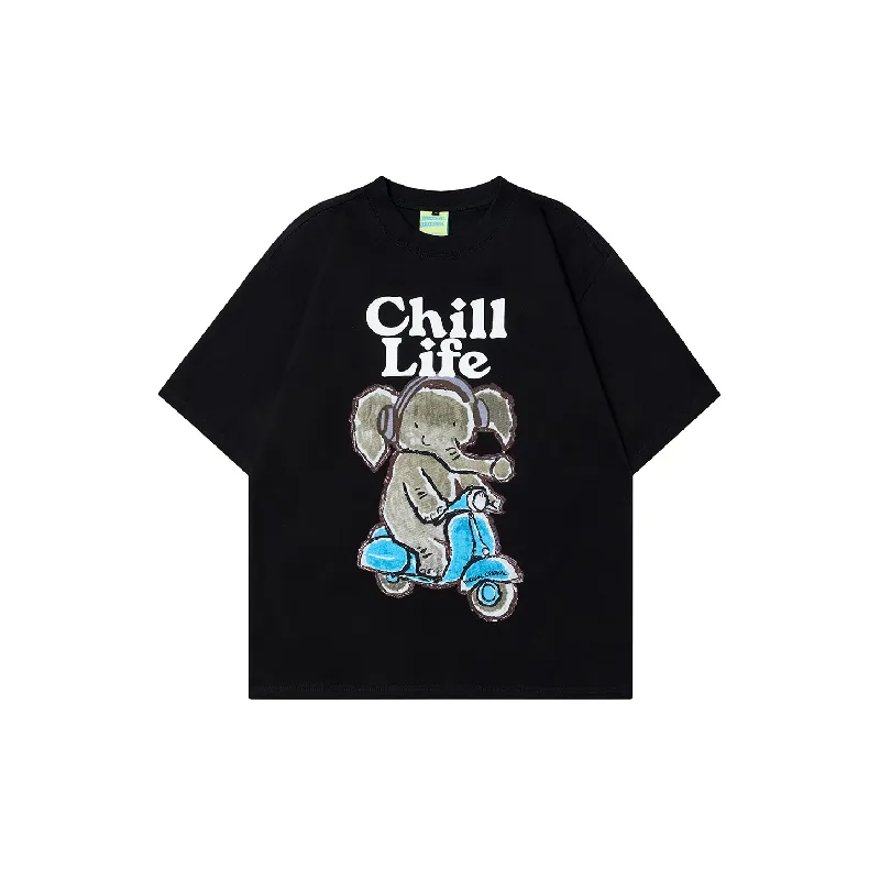Street Fashion 100% Cotton T Shirt Unisex-0