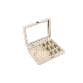 Simple Large Capacity Jewelry Boxes