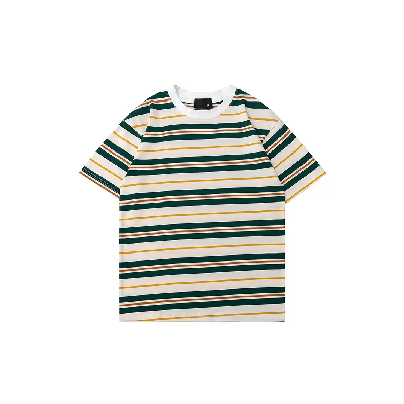Simple Embroidered Cotton T-Shirt-0