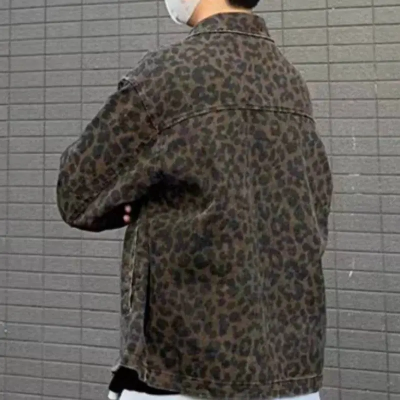 Casual Leopard Print Jacket-2