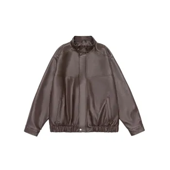 Retro Loose PU Jacket