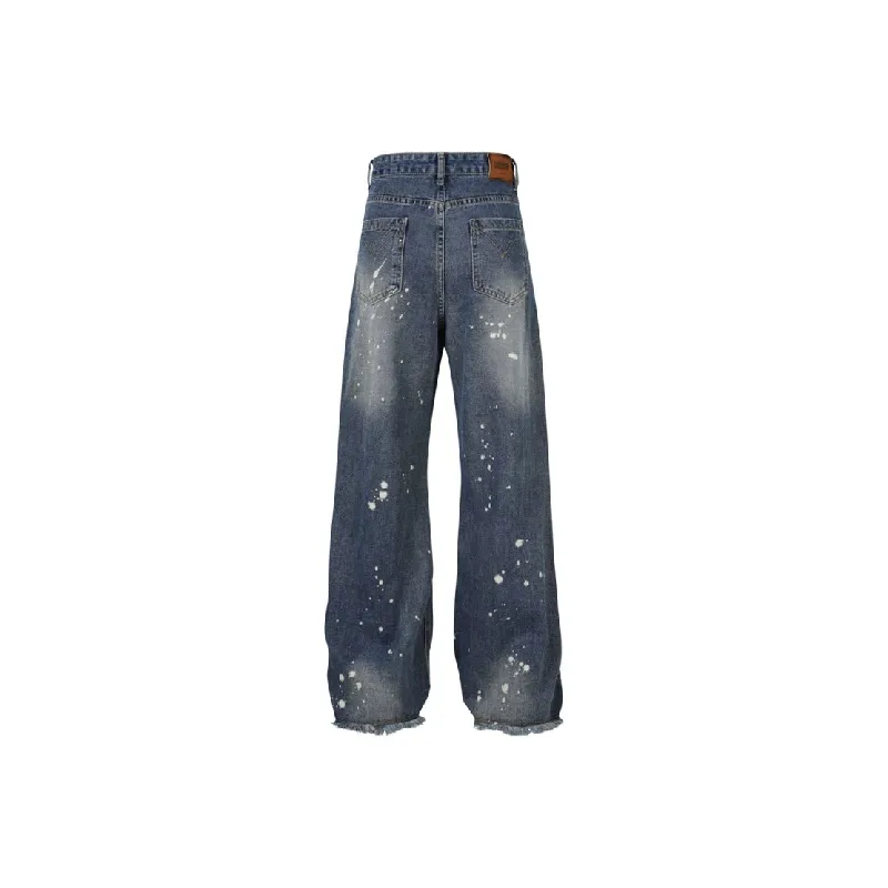 Casual Loose Jeans Unisex-3