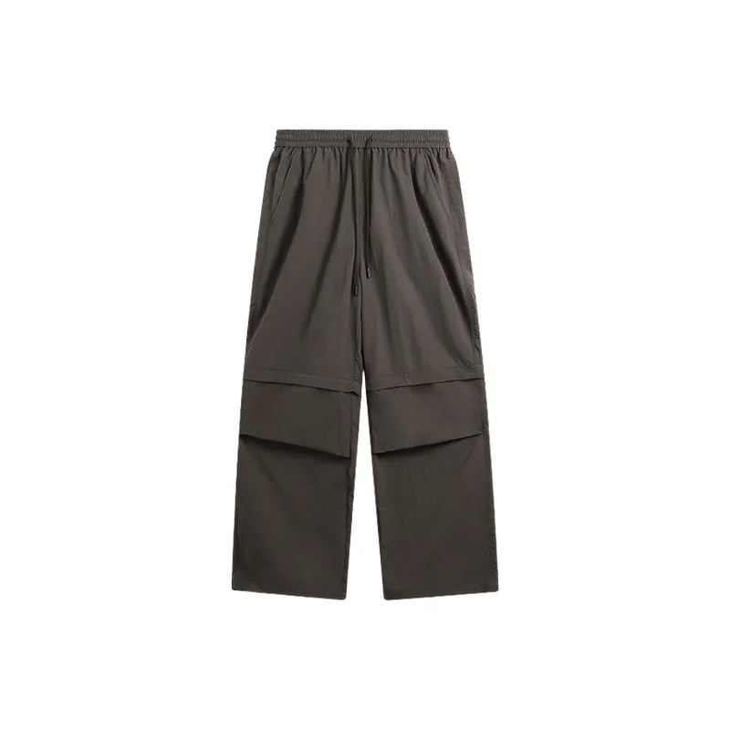 Fashionable Loose Nylon Casual Pants-3