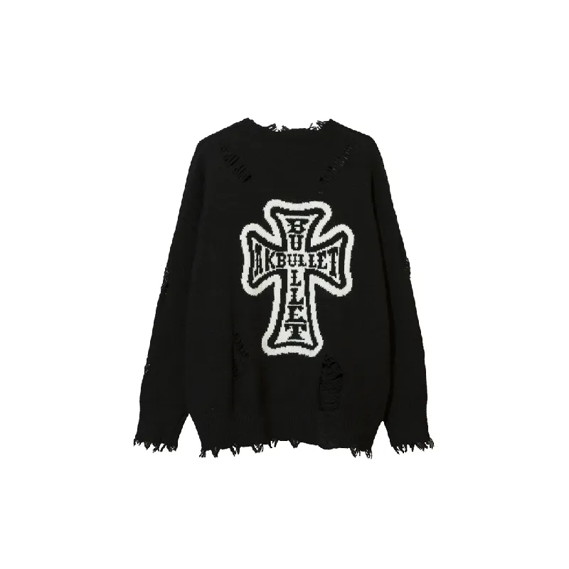 Fashionable Long Sleeve Sweater-3
