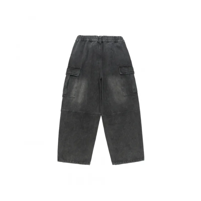 Fashionable Washed Jeans-1