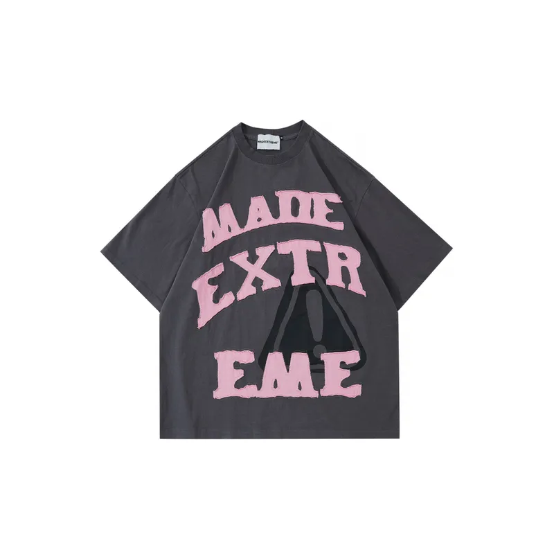 Retro Washed Half Sleeved T Shirt-4