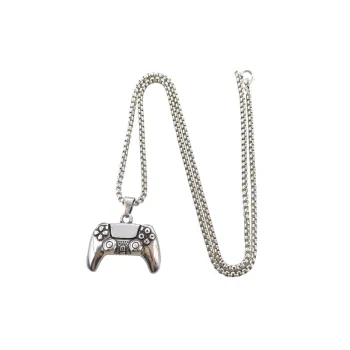 Stainless Steel Celebrity Hip Hop PS Game Handle Necklace