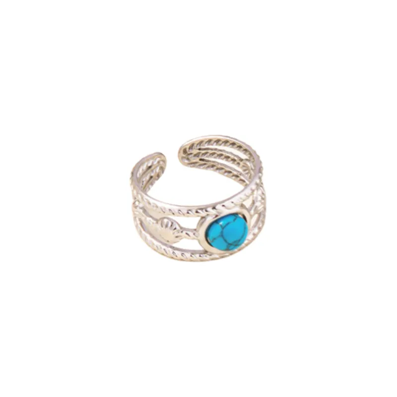 Stainless Steel Geometric Ring