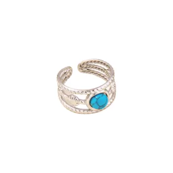 Stainless Steel Geometric Ring