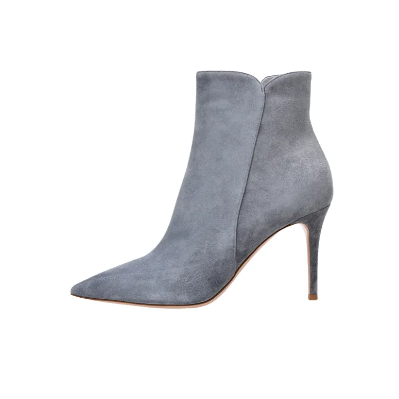 Fashionable Simple Ankle Boots-1