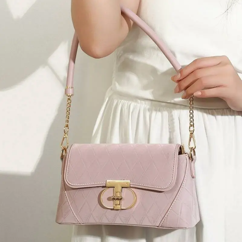 Simple Plain Crossbody Bag-3