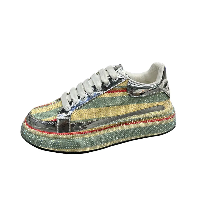 Colorful Full Diamond Shoes