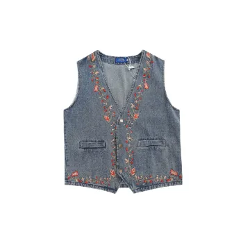 Fashion Loose Denim Vest