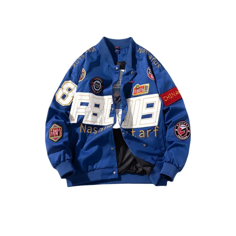 Vintage Embroidered Baseball Jacket-2