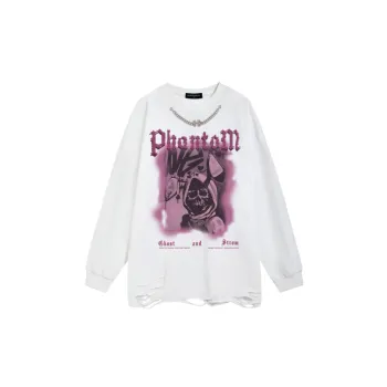 Retro Loose Long Sleeve Sweatshirt