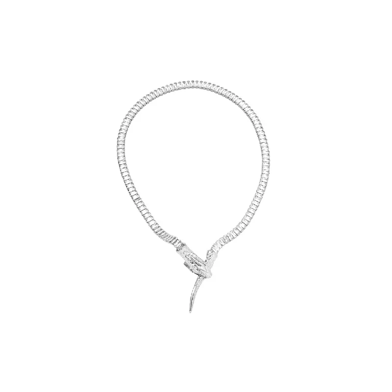 Trendy Zircon Pendant Necklace-0